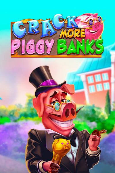 Omslag van de gokkast Crack More Piggy Banks in de Betrepublic-lobby