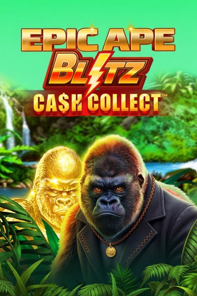 Omslag van de slot Epic Ape: Blitz Cash Collect in de Casinova Casino lobby